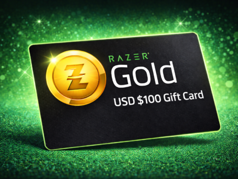 بطاقة هدايا ريزر جولد 100 دولار